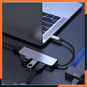 Hub Chuyển Đổi Type C Chính Hãng 4 in 1/5 in 1/ 6 in 1/ 7 in 1 và 8 in 1 | Vỏ Nhôm Cao Cấp | Truyền Tải Nhanh Chóng | Đa Dạng Kết Nối - Hàng Nhập Khẩu