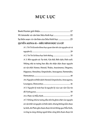 Sách - Siêu Hình Học (Metaphysics) – Aristotle