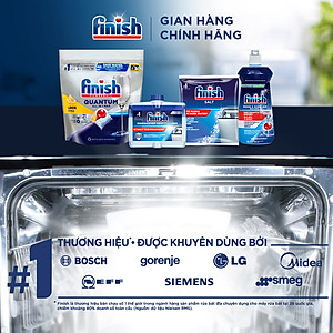 Combo 3 túi viên rửa chén bát Finish Powerball Quantum 21 viên/túi