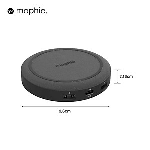 Bộ Hub sạc không dây đa năng Mophie - Hàng chính hãng
