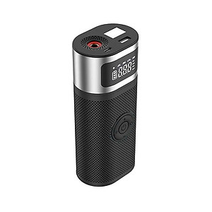 Máy Bơm Lốp Không Dây Công Suất Lớn 150PSI 9A 96W Vỏ Hợp Kim Nhôm Kiêm Sạc Dự Phòng Powerbank Tự Động Ngắt Khi Đủ Hơi