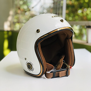 Mũ bảo hiểm 3/4 RONA R8 freesize vòng đầu 55-59cm phù hợp cho nam và nữ đi xe máy