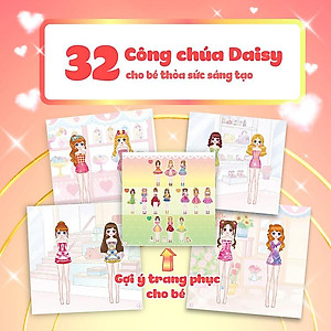 Sách thời trang Công chúa - Sách bóc dán sticker cho bé gái