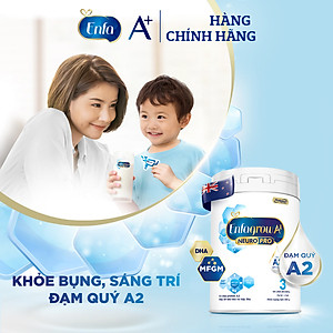 Sữa bột Enfagrow A2 Neuropro 3 800g giúp dễ tiêu hóa, hấp thu cho trẻ từ 1-6 tuổi