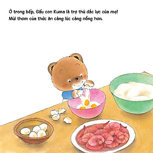 Chúc mừng năm mới - Sách tranh ehon Gấu con Kuma - Những chuyện nhỏ hàng ngày
