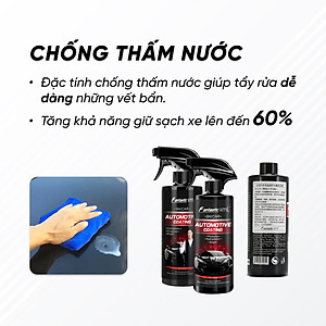 Bình Xịt Phủ Bóng Sơn Nano 9H 500ml | Bình Xịt Phủ Bóng Sơn Xe, Phủ Nano Bảo Vệ Ngoại Thất Xe Khỏi Các Tác Nhân Gây Hại Từ Môi Trường