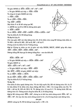 Sách Cẩm Nang Chứng Minh Ba Điểm Thẳng Hàng
