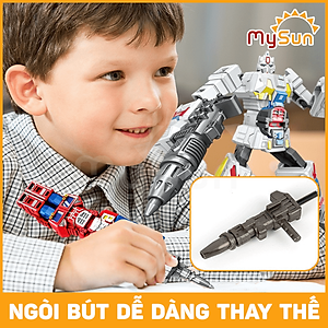 Bút bi biến hình robot siêu nhân độc lạ đồ chơi cho bé MySun