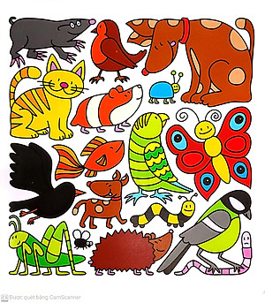 Sách Cùng Tìm Với Bé: Các Bạn Động Vật Trốn Ở Đâu?