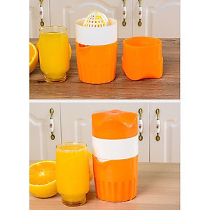 Dụng cụ vắt cam bằng nhựa loại tốt (Tặng kèm ray lọc) - Chính hãng 