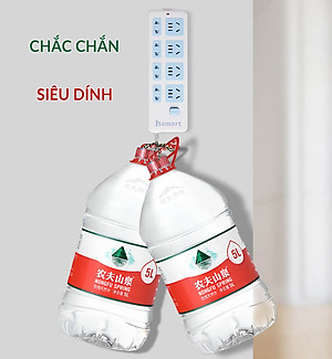 20 Nẹp LỚN Đi Dây Điện Dán Tường Chống Rối Móc Treo Cáp Thiết Bị Điện TV Tủ Lạnh Ổ Cắm Keo Siêu Dính