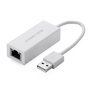 Dây Cáp Chuyển USB Sang Cổng LAN 2.0 Ethernet 10/100 Mbps Ugreen 20253 - Hàng Chính Hãng