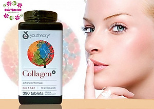 Collagen Youtheory Mỹ chứa collagen, vitamin c, biotin… tạo sức khỏe và sắc đẹp - QuaTangMe Extaste