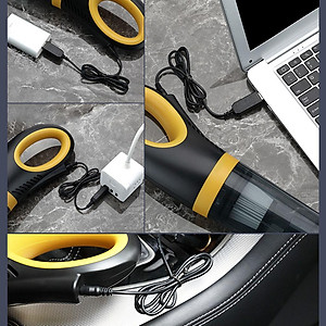 Máy hút bụi cầm tay không dây HEPA 6000pa dùng cho vệ sinh xe ô tô