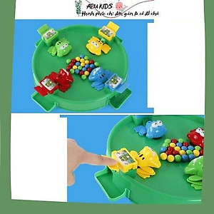 Đồ chơi ếch ăn bi , Đồ chơi trẻ em và gia đình tăng tính tương tác vui nhộn- Hàng chính hãng 