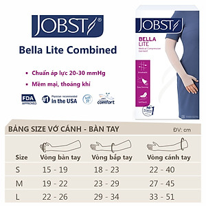 Vớ cánh - bàn tay JOBST Bella Lite hỗ trợ điều trị phù bạch huyết 