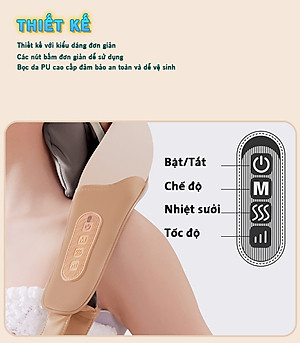 Máy massage cổ vai gáy Nikio NK-139 - Pin sạc, tặng túi xách, nhiệt nóng, động cơ không chổi than êm ái bền bỉ