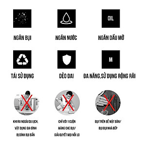 3.2m*12m Màng PE Bọc Nội Thất Chống Bụi Chống Nước Khi Thi Công MÀU TRẮNG TRONG