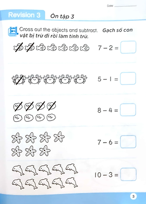 Toán Song Ngữ Tiền Tiểu Học - Sách Luyện Tập 5