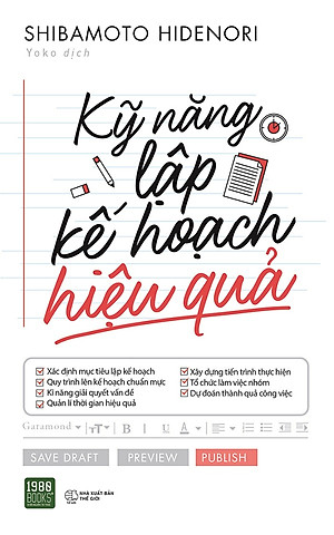 Kỹ Năng Lập Kế Hoạch Hiệu Quả