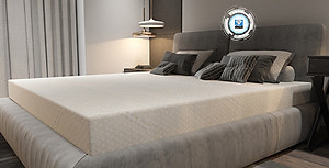 Nệm cao su Kim Cương Massage 180 x 200 x 10cm