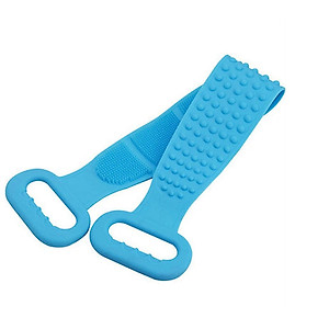 Bộ 3 Dây Tắm Massage Chà Lưng 2 Mặt Cho Gia Đình GROFA - Màu sắc ngẫu nhiên