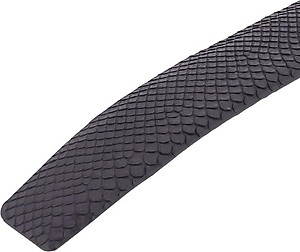 Thắt Lưng Nam Da Trăn Bản Lớn Huy Hoàng HT4312 - Đen