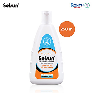 Dầu gội Selsun chống gàu, sạch gàu & hết ngứa da đầu Selsun Anti-Dandruff Shampoo 250ml