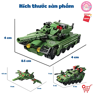 Đồ chơi lắp ráp xếp hình Qman 42112 - Tiên Phong (329 mảnh ghép) - Dành cho bé trai từ 6 tuổi