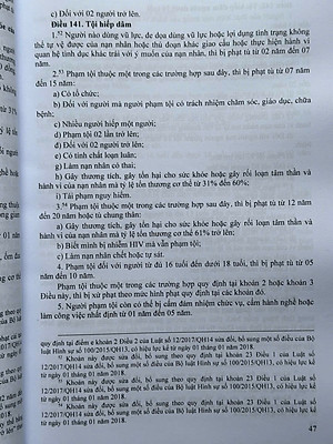 Sách Bộ Luật Hình Sự, Bộ Luật Tố Tụng Hình Sự sửa đổi, bổ sung năm 2025 đã hợp nhất tháng 9/2025 - V2646T