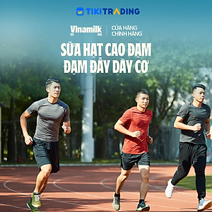 Thùng 24 hộp sữa hạt cao đạm Vinamilk ít đường 180ml