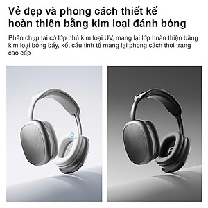 Headphone tai nghe bluetooth không dây chụp tai Rockspace O5 có mic hàng chính hãng BH 1 năm