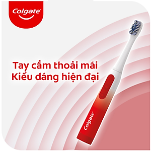 Bàn chải điện Colgate Sonic Optic White trắng sáng sóng âm