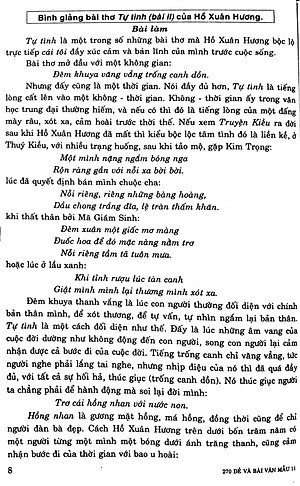 Sách 270 Đề & Bài Văn Mẫu Lớp 11