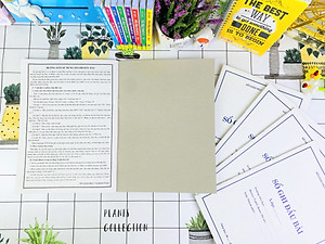 Sách ND - Combo 5 cuốn Sổ ghi đầu bài Tiểu học (B11)