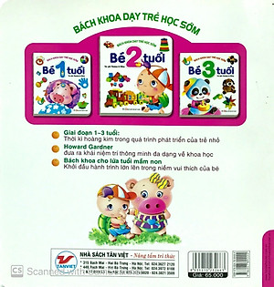 Sách Bách Khoa Dạy Trẻ Học Sớm - Bé 2 Tuổi