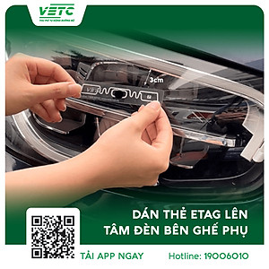 Thẻ thu phí tự động VETC - Thẻ thu phí không dừng VETC (Hàng chính hãng)