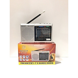 Đài Fm radio DC-515URT Bluetooth Nhật  Máy nghe đài Radio trên sóng FM được thiết kế nhỏ gọn-Hàng Chính Hãng BH:12T