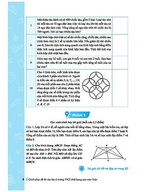 Sách Chinh Phục Đề Thi Vào Lớp 6 Trường THCS Chất Lượng Cao Môn Toán