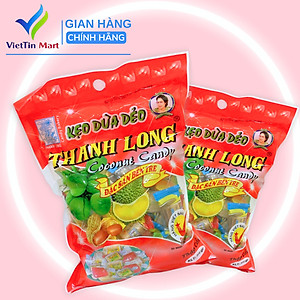 kẹo dừa thanh long thập cẩm - đặc sản Bến Tre (500g)