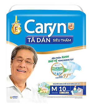 Tã Dán Siêu Thấm Caryn M10 (10 Miếng)
