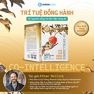 Sách - CO - Intelligence - Trí Tuệ Đồng Hành - Kỉ Nguyên Sống Và Làm Việc Cùng AI
