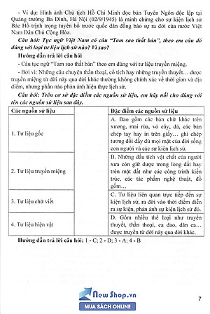 Sách Hướng Dẫn Trả Lời Câu Hỏi Và Bài Tập Lịch Sử Lớp 6 (Bám Sát SGK Chân Trời Sáng Tạo)