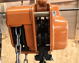 Palang Xích Kéo Tay ABG 1T-3M - Ba Lăng Xích Kéo Nâng Hạ Vật Nặng Tới  1 Tấn, Xích Dài  3 Mét Dùng Trong Nhà Xưởng, Công Nghiệp Và Đời Sống - Hàng Chính Hãng