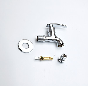 Vòi máy giặt tự ngắt thông minh Hiwin KF-5020 đồng mạ crom cao cấp