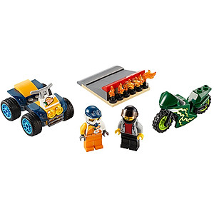 Đồ Chơi Lắp Ráp Lego City Biểu Diễn Nhào Lộn 60255 (62 Chi Tiết)