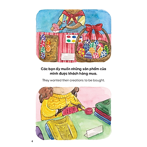 Truyện Tranh Song Ngữ Việt-Anh Dành Cho Trẻ Em - Cùng Học Cư Xử Tốt- Bé Học Cư Xử Thân Thiện, Niềm Nở - Being Friendly