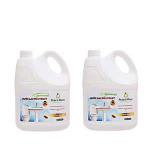 Nước Cọ Rửa Toilet Peace Mass Tinh dầu Quế Can 3.6 Lít