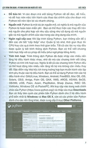 Lập Trình Ứng Dụng Python Dành Cho Người Bắt Đầu