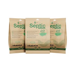 [Combo Tiện Lợi] Gói Men Bể Phốt EcoClean Septic - Men Vi Sinh Xử Lý Hầm Cầu, Bể Phốt Đầy, Tràn - Túi Gói 100gram